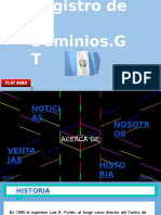 Registro de Dominios GT