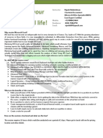 Excel Training - Brochure PDF