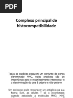 Complexo Principal de Histocompatibilidade