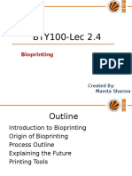 Bioprinting Basics: Introduction and Process Outline