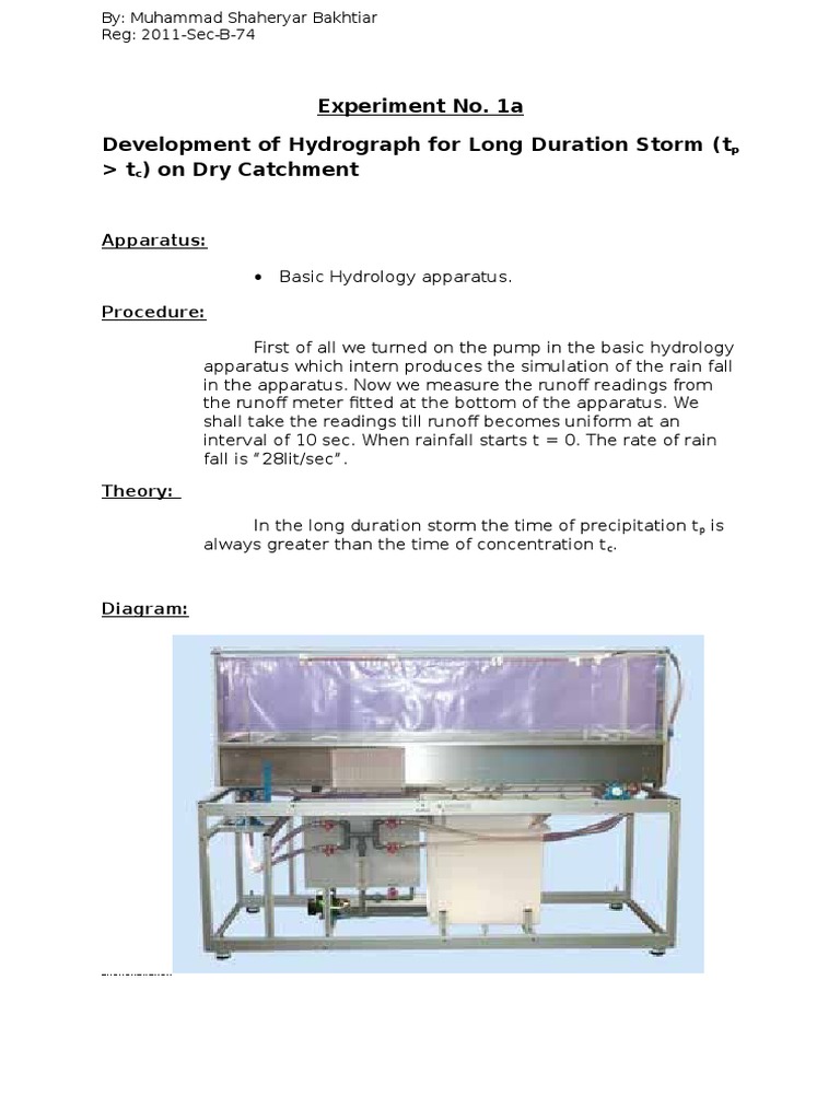 Hydrograph Development for Storms | PDF | Technology & Engineering