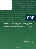 Manual de Lingua Portuguesa Do TRF Da 1a. Região