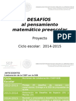 Desafíos Proyecto Preescolar