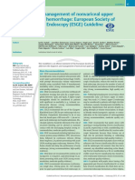 Diagnosis and management of nonvariceal upper gastrointestinal hemorrhage