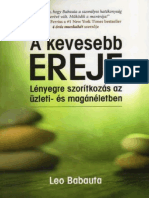 A Kevesebb Ereje