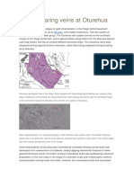 Gold-Bearing Veins at Oturehua: Macraes
