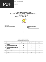 Planificare Consiliere Si Orientare - 8