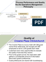 How Process Performance and Quality Fits The Operations Management Philosophy