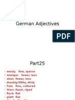 German Adjectives25