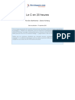 C 20 Heures PDF