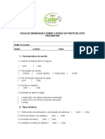 Ficha de Observacao Sobre o Ditado Do Ponto de Vista Psicomotor