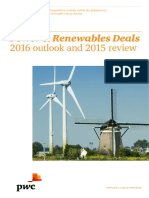 Power and Renewables Deals 2016 Outlook and 2015 Review