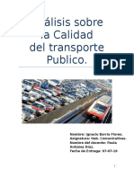 Calidad Del Transporte Publico Final