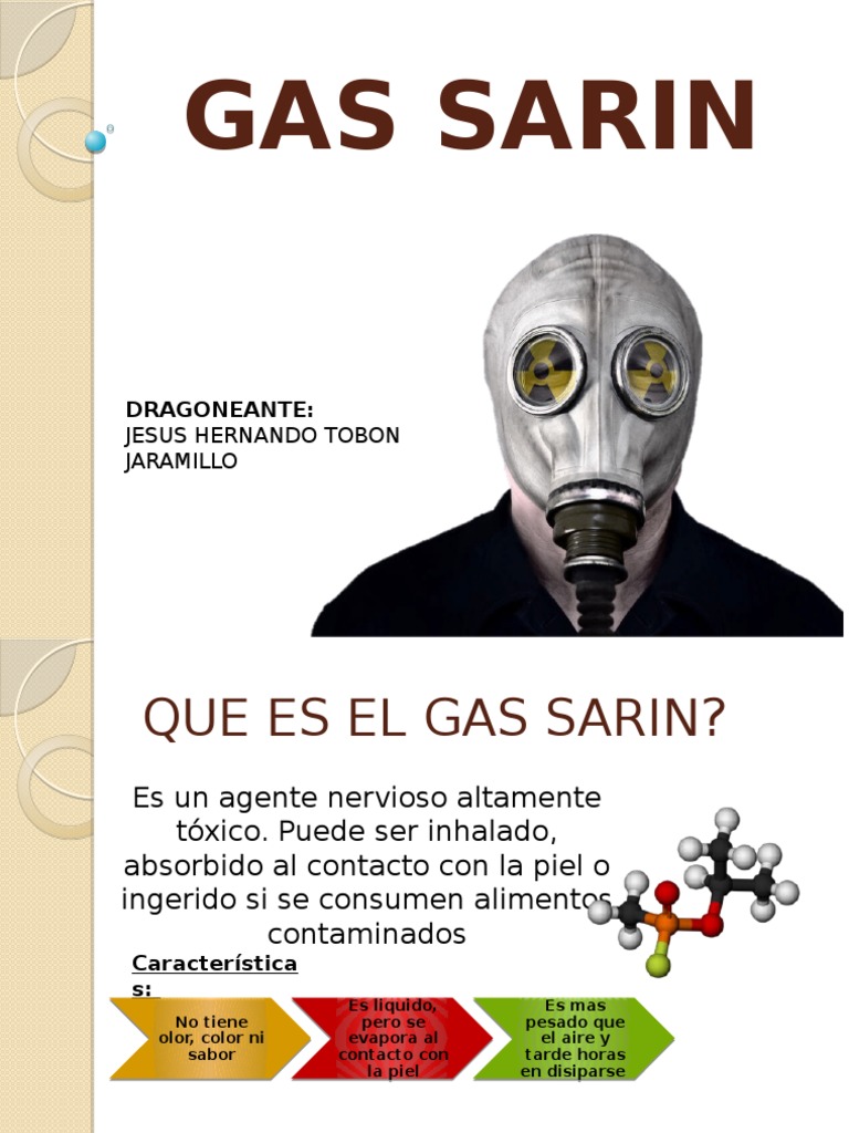 Gas Sarin: Peligros y Tratamiento | PDF | Relaciones personales ...