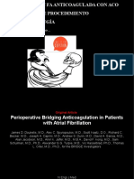 Profilaxis con HBPM en paciente anticoagulado