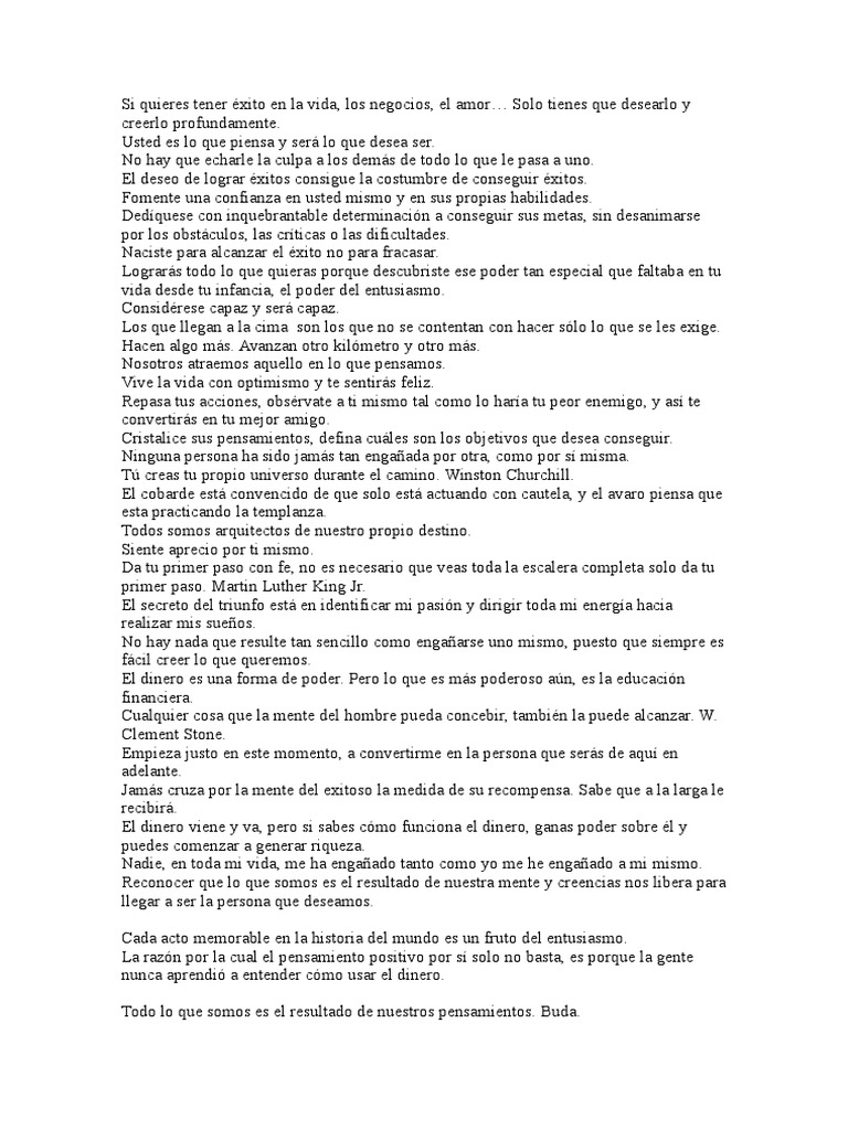 Claves para Alcanzar el Éxito Personal | PDF | Felicidad | Amor