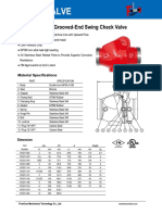 Cheque Referencia Check Valve VCG01