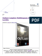 Outlast Complete Multile...- IntercambiosVirtuales