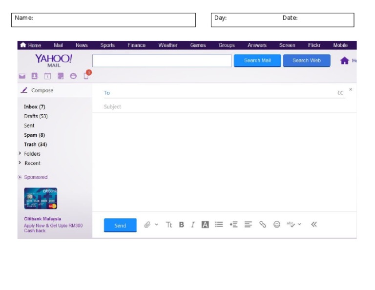 E Mail Template | PDF