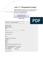 Contoh Program C++ Mengunakan Fungsi IF