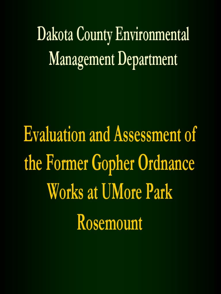 Dakota County Environmental Management Department PDF Waste