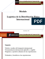 Logística de la Distribución Física Internacional