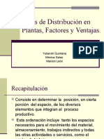 Tipos de Distribución en Plantas. Factores y Ventajas
