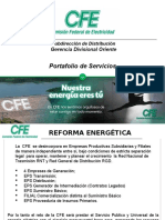 Portafolio de Servicios CFE Ver4