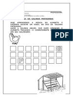 Aprenda o alfabeto com a Galinha Pintadinha