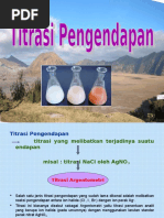 Titrasi Pengendapan