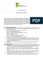 Edital DOCENTES IFCE 2016 PDF