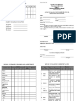 Deped Form 138