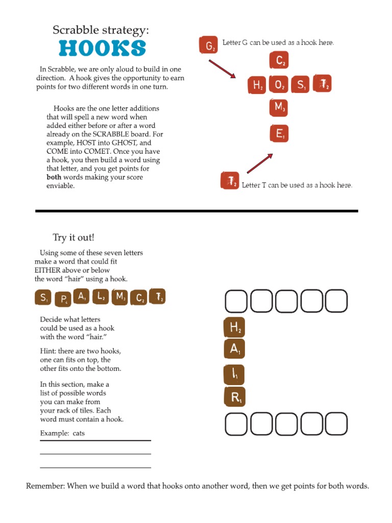 Scrabble Hooks Strategy PDF