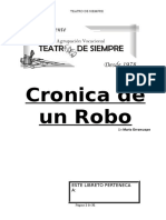Cronica De un Robo