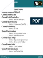 Explicit Dynamics Chapters