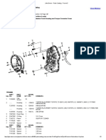 John Deere transmission parts catalog frame