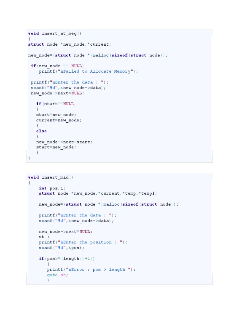 Singly Linked List | PDF