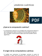 Computadoras Cuanticas