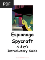 Download Espionage Spycraft E-book at QuikManeuvers Dot Com by 3chevans SN32543879 doc pdf