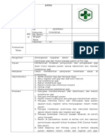 Sop Pelayanan Pengobatan Di Poli Gigi