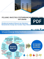 Peluang Investasi Mineral Dan Batubara Indonesia