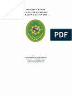Program Kerja PN BAJAWA Tahun 2016 PDF