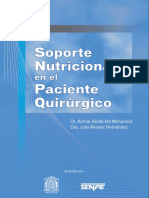 Soporte Nutricional en El Paciente Quirúrgico - Dr Aomar Abdel Iah Mohamed