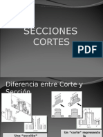 Cortes Secciones Dibujo 2do Corte