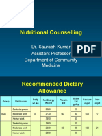 Nutritional Counselling