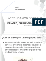 Charla Educativa Zika Dengue Chikungunya 2016 PDF
