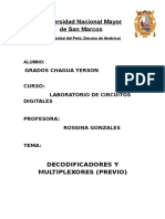 Decodificadores y Multiplexores