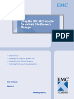 Using The EMC SRDF Adapter For VMware VCenter Site Recovery Manager