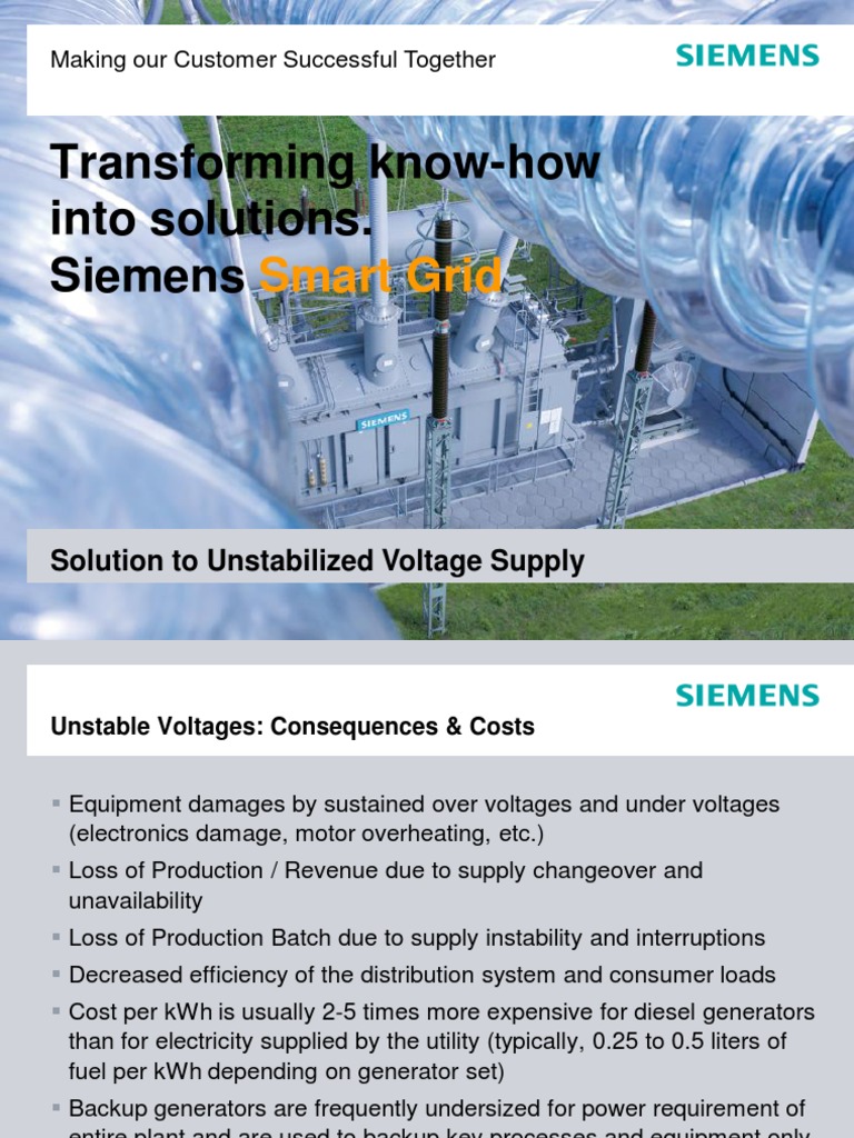 Solution On Voltage Regulation | PDF | Electrical Grid | Smart Grid