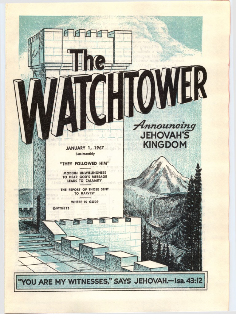 1967 The Watchtower PDF PDF Apostle (Christian) Disciple